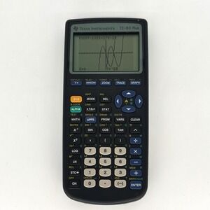 Texas Instruments TI-83 Plus Graphing Calculator *No Cover* Tested And Working
